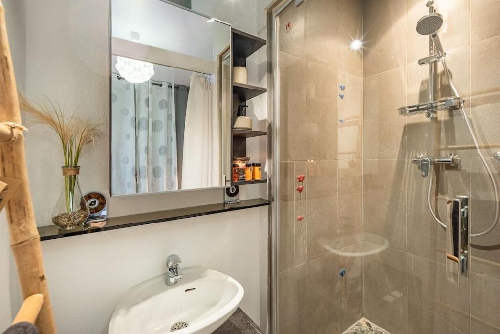 Ferienwohnung L'Elegant-Parking Prive-10Min Strasbourg-Nbsimmo Bischheim Exterior foto